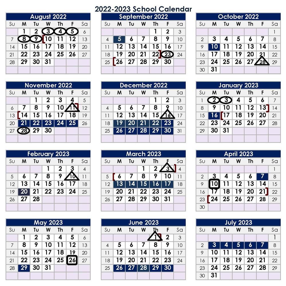  2022-23 District Calendar